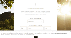 Desktop Screenshot of estates-and-wines.com